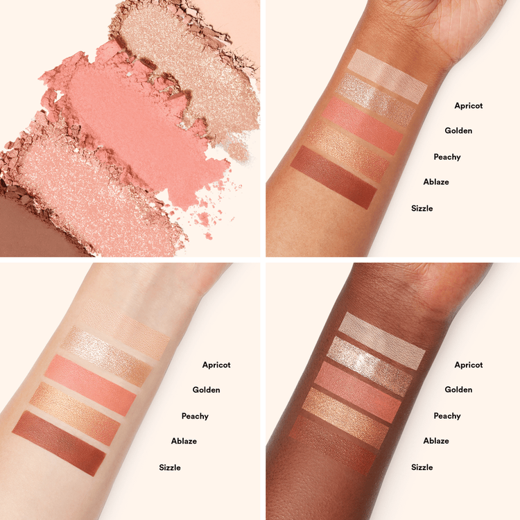 Mini Moods - Mini paleta de 5 sombras de ojos, alta pigmentación