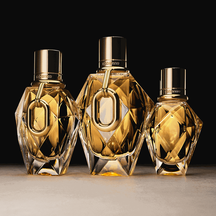 Million Gold For Her - Set de regalo, eau de parfum 90 ml + loción corporal 100 ml + eau de parfum 5 ml
