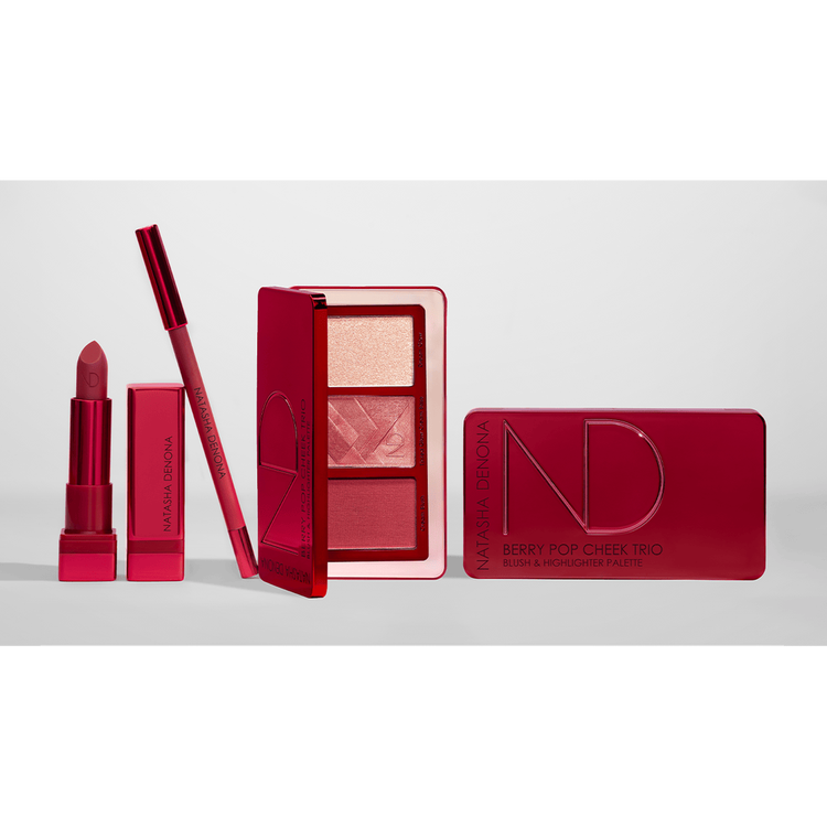 Berry Pop Lápiz labial labial de alta pigmentación y larga duración.