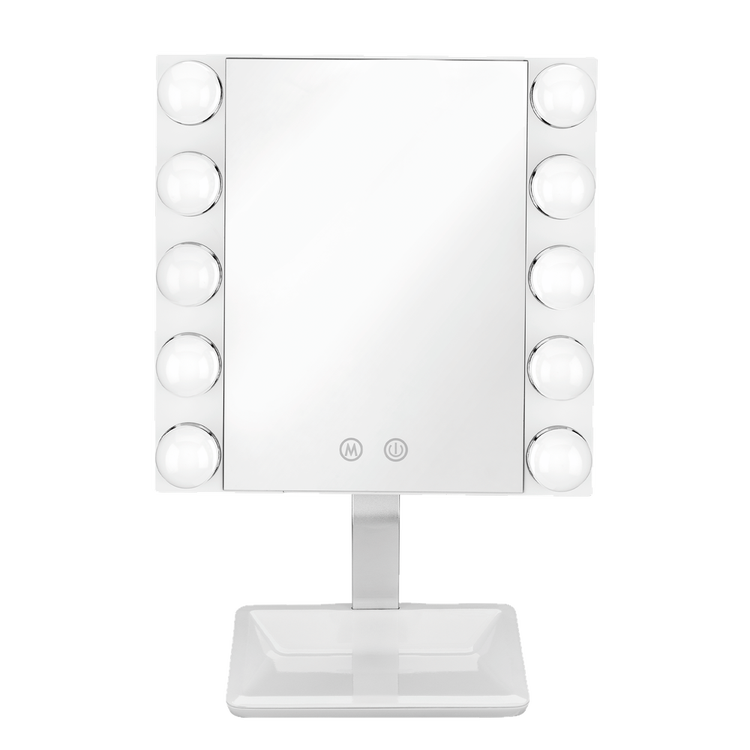 Conair - Espejo Led hollywood halo 1x/10x color plateado