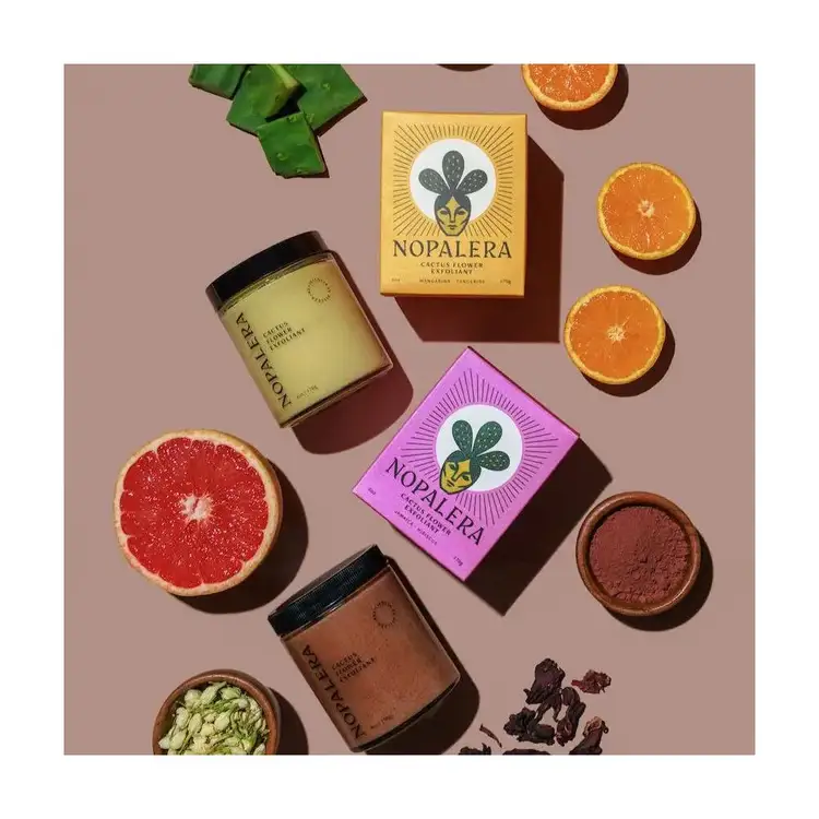 Mandarina Exfoliante corporal suave e hidratante