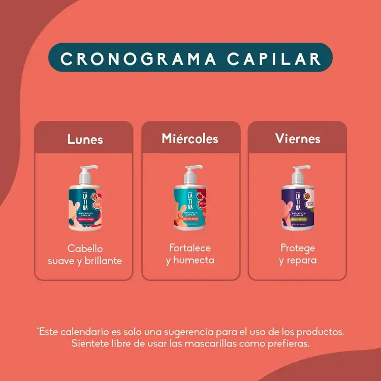 Mascarilla capilar, hidratantación intensa