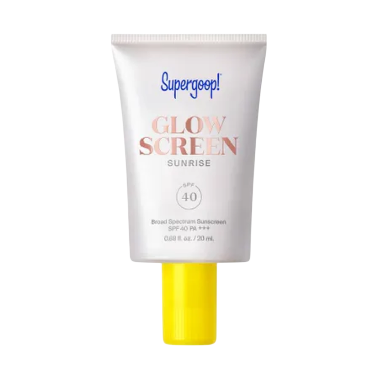 Mini Glowscreen - Protector solar SPF 40, acabado bronceado natural