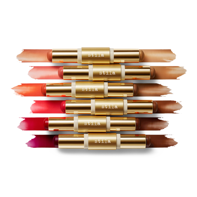 Blush & Bronze Hydro-Blur Cheek Dúo de rubor y bronceador acabado luminoso