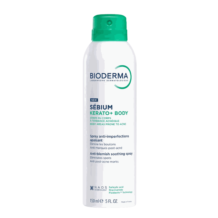 Sébium Kerato + Body - Spray corporal, anti-imperfecciones