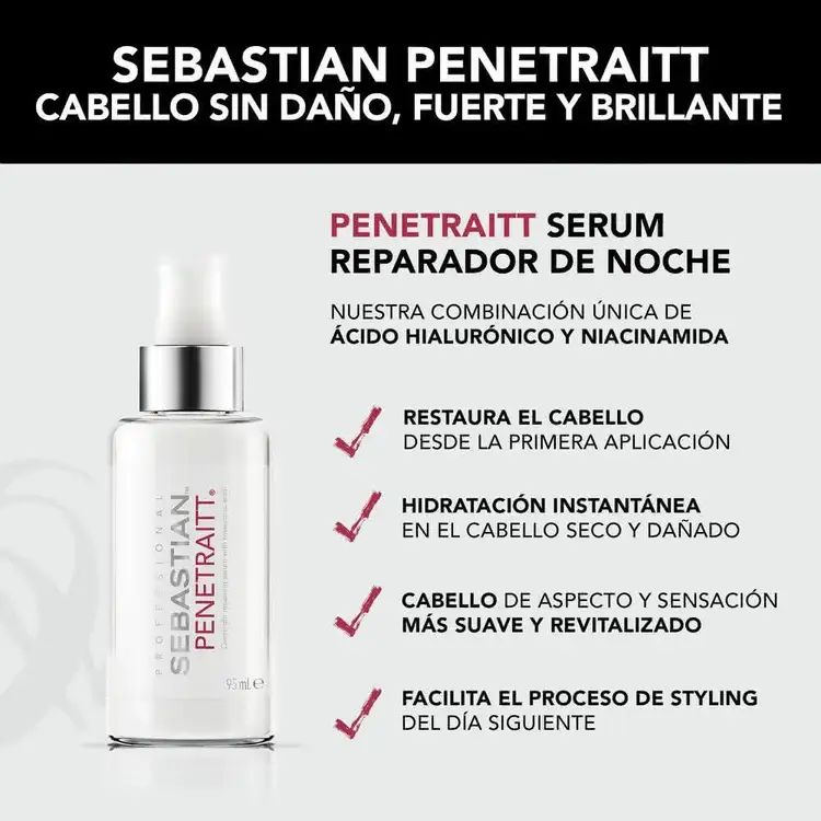 Penetraitt - Sérum nocturno, reparación fortalece, repara y protege contra el daño