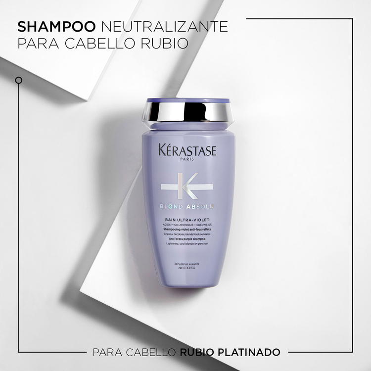 Blond Absolu - Shampoo, neutraliza las tonalidades amarillas no deseadas
