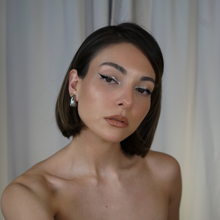 Glitter - Delineador de brillos, a prueba de agua