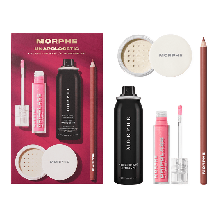 Unapologetic - Set de cuatro bestsellers icónicos de morphe