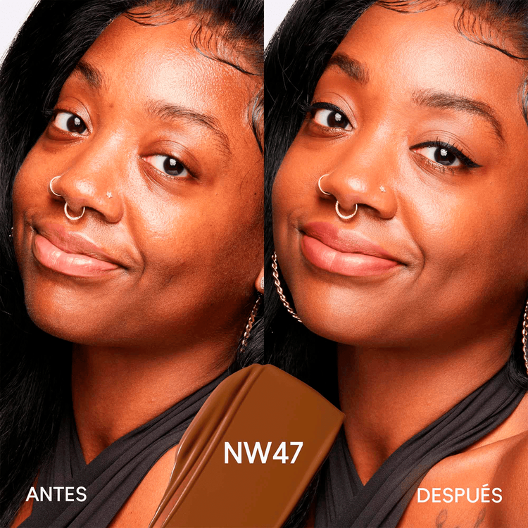 Studio Fix Fluid Spf 15 24Hr Matte Foundation + Oil Control Base de maquillaje mate natural, controla grasa e hidrata