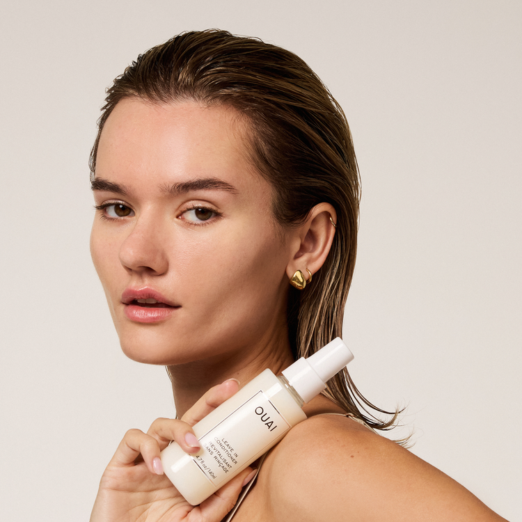 Leave In - Acondicionador sin enjuague travel size, brillo y suavidad