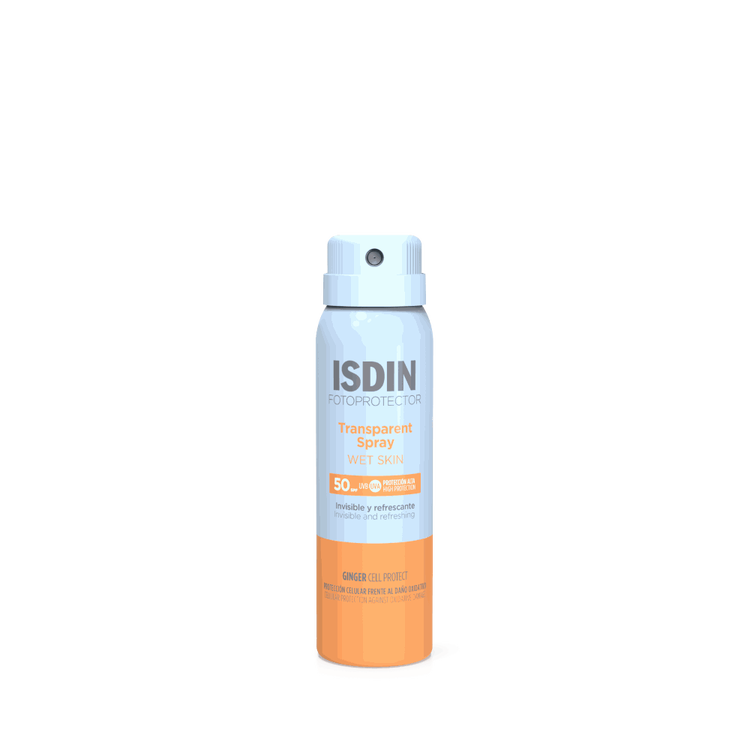 Fotoprotector transparente - Protector solar corporal, SPF 50+