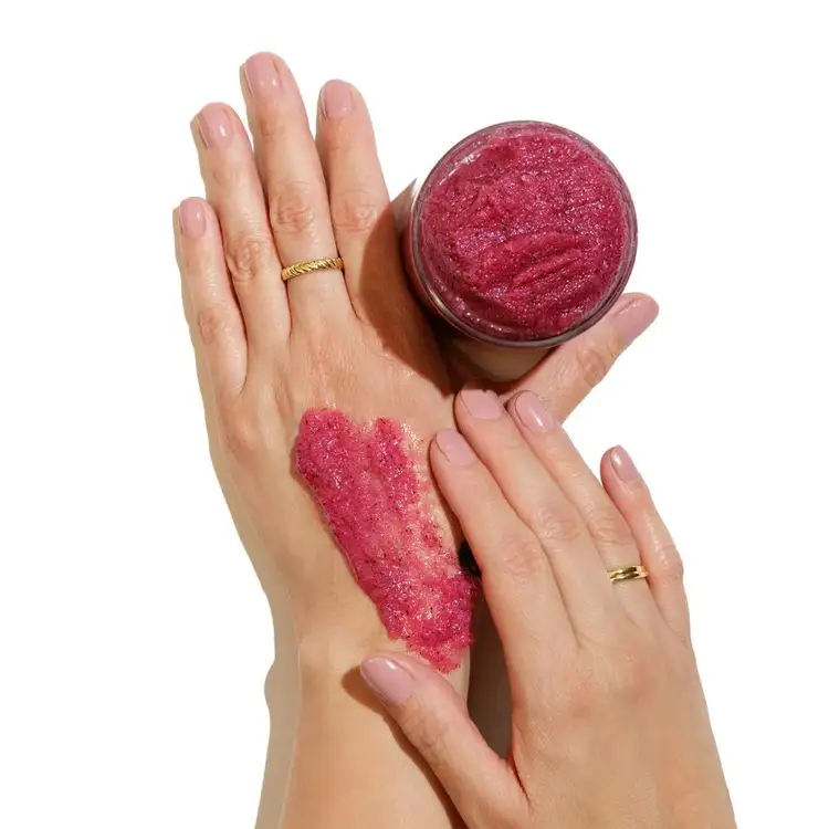 Flor de Jamaica Exfoliante corporal suave e hidratante