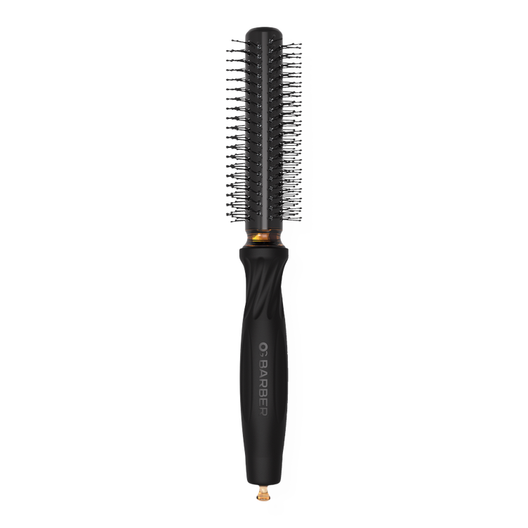 Barber Thermal Round - Cepillo para cabello, peinado profesional y preciso