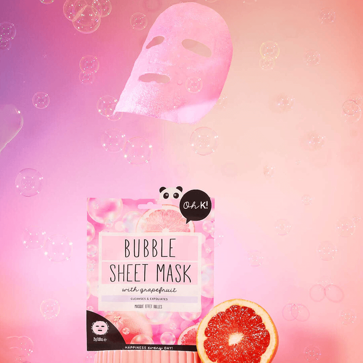 Pink Bubble - Mascarilla facial, exfolia y deja la piel suave