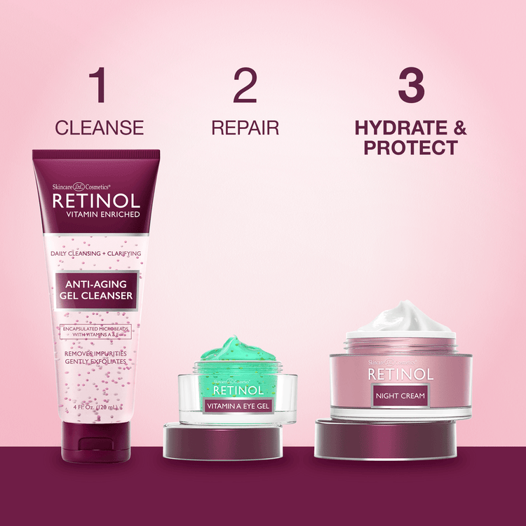 Retinol Crema facial con protector solar antiedad - spf 21