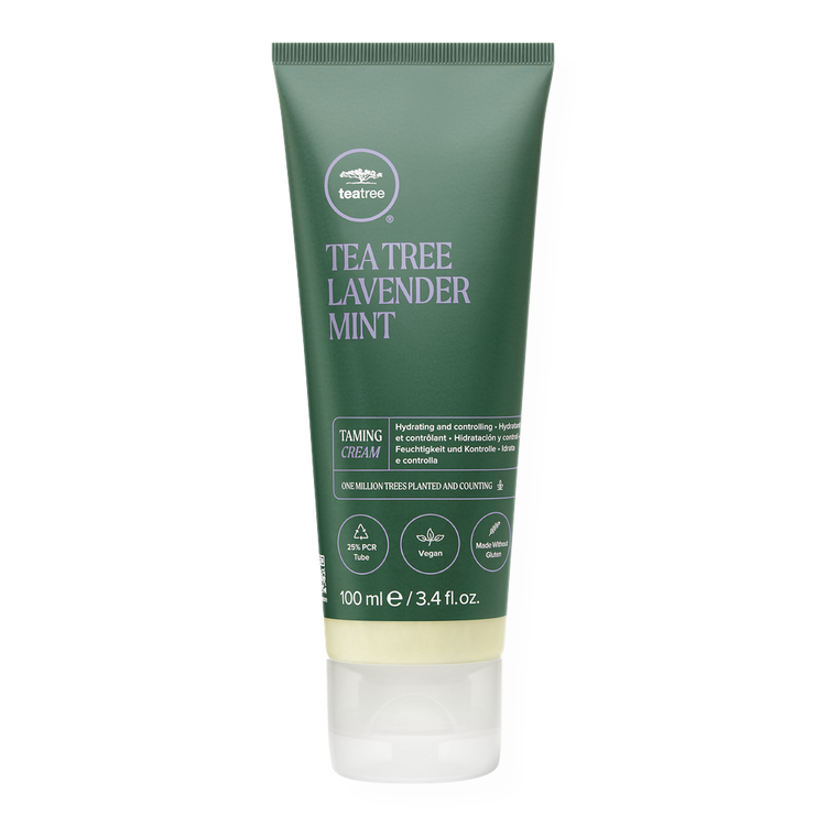Tea Tree Lavender Mint Taming Crema para peinar combate el frizz