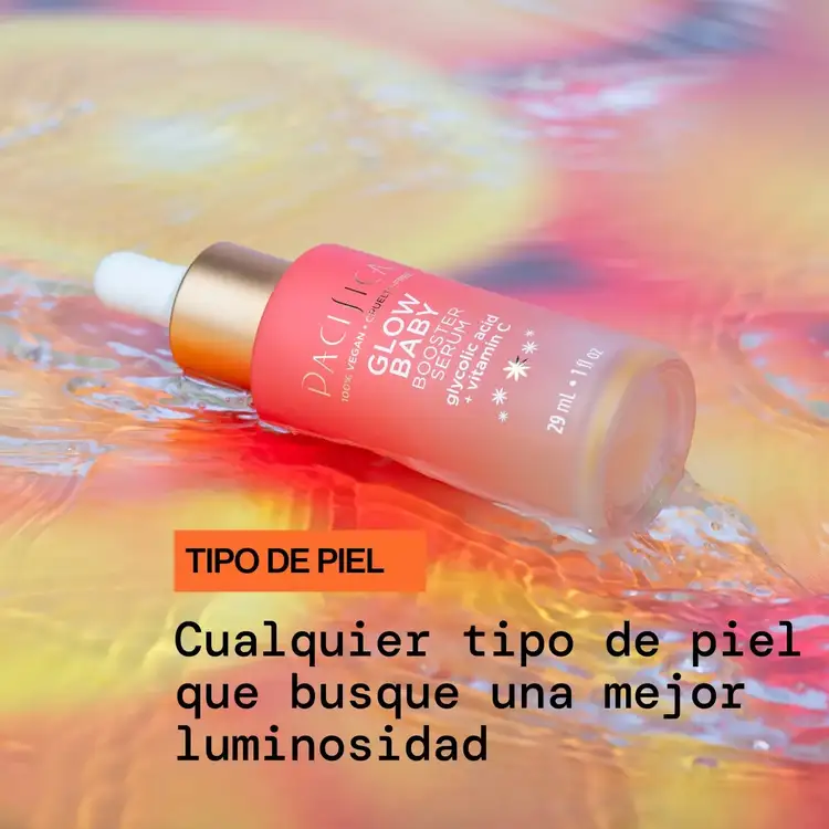 Glow Baby Vitamin C Booster - Suero facial, aumenta el brillo y la luminosidad