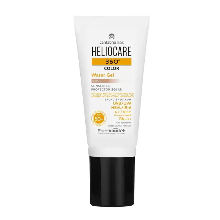Color Water Gel SPF 50+ Protector solar facial para todo tipo de piel