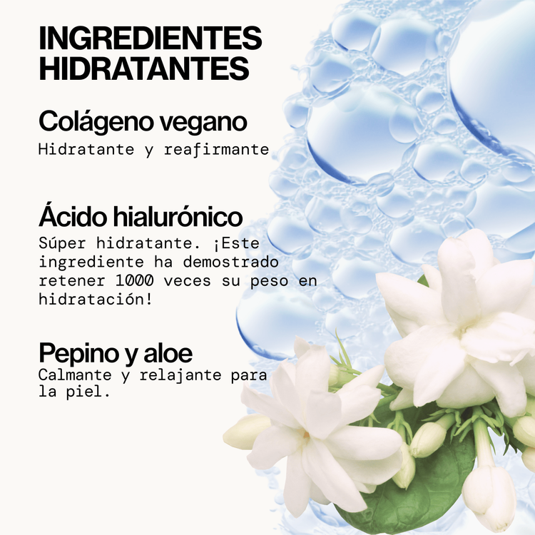 Vegan Collagen Hydro-Treatment Mascarilla para ojos humectación instantánea
