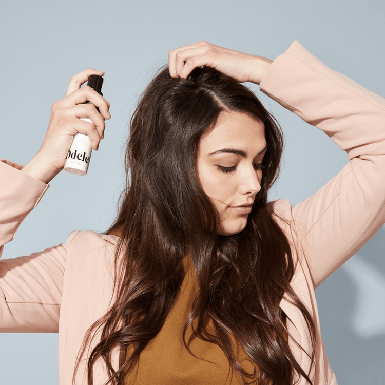 Dry Powder Shampoo en seco extiende la duración del lavado