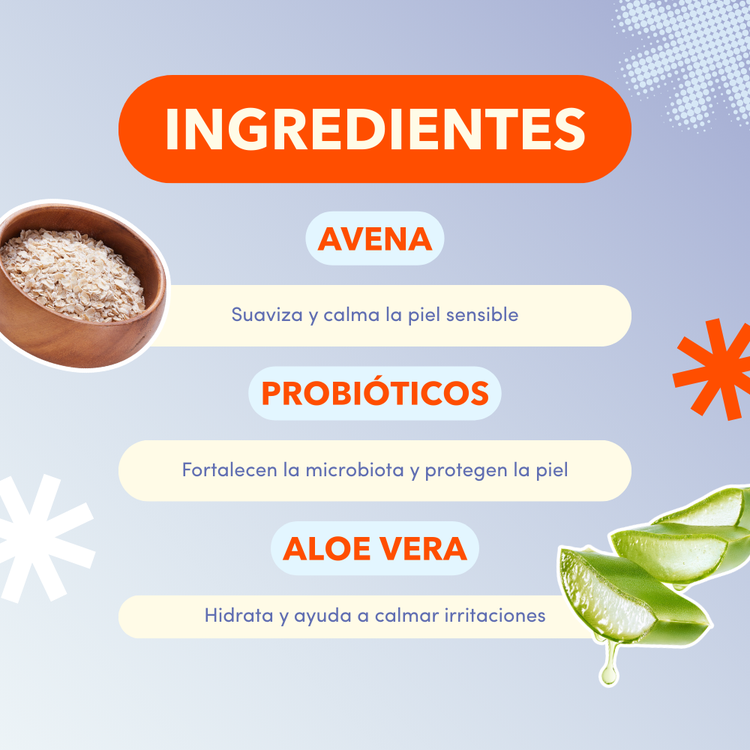 Smooth Probiotic Body Lotion 500 ML - Loción corporal, humecta, calma y protege