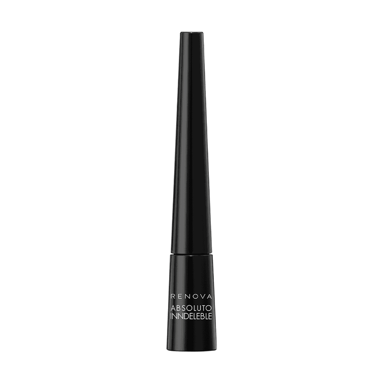 Delineador Renova - Absoluto Indeleble Negro, con punta gruesa