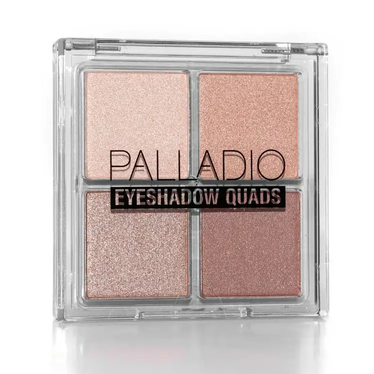 Eyeshadow Quads - Cuartetos de sombras, acabados metálicos y brillantes