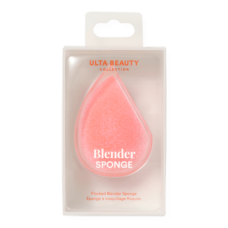 Flocked Makeup Esponja difuminadora acabado aterciopelado y difuminado