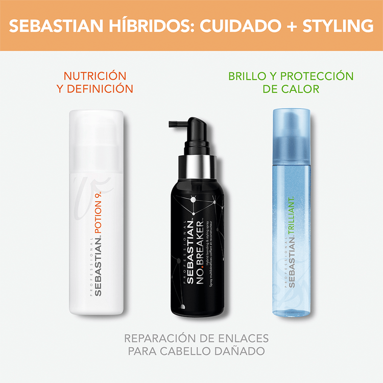 Potion 9 - Tratamiento de estilizado en gel, hidrata, suaviza y protege del calor