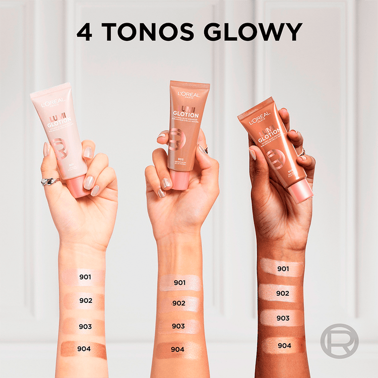 Lumi Glotion - Iluminador hidratante líquido, acabado glowy y piel hidratada