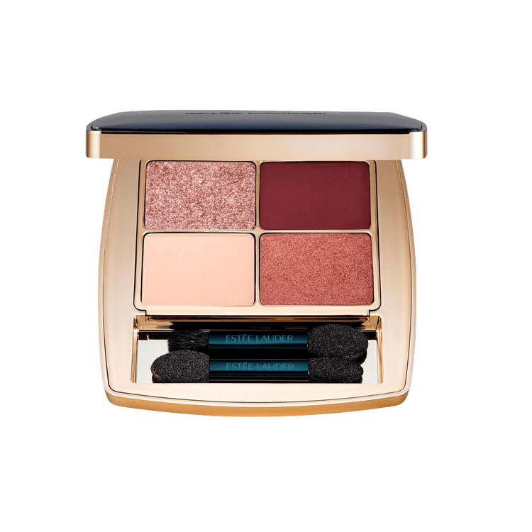 Pure Color Envy Luxe Eyeshadow - Cuarteto de sombras, acabados diferentes: mate,satinado y brillante