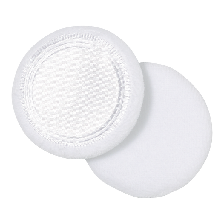 Velour & Satin Puffs para polvos aplicación suave y uniforme de polvos