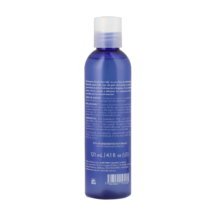 Aloevida Facial Shampoo facial humectación, limpieza y suavidad