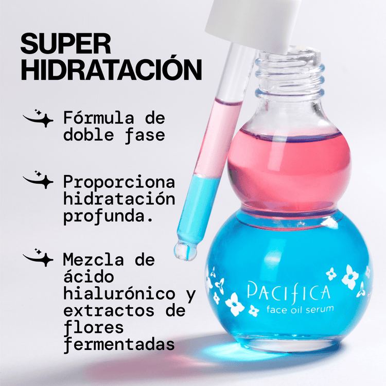 Flower Biome Suero en aceite hidrata, regenera y da luminosidad.