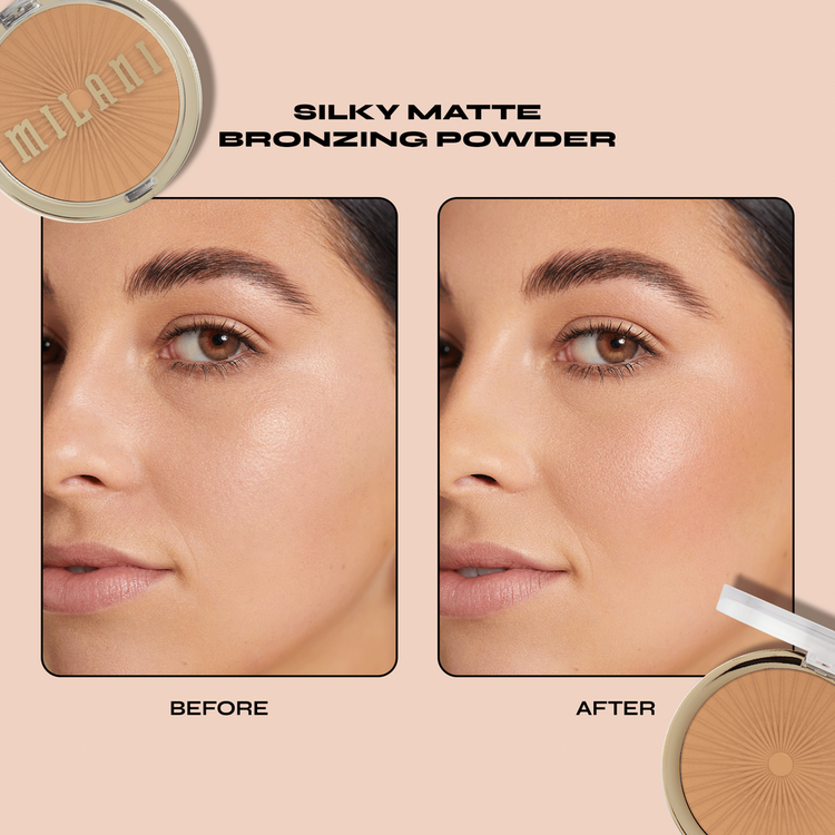 Silky Matte - Polvo bronceador, acabado mate y radiante