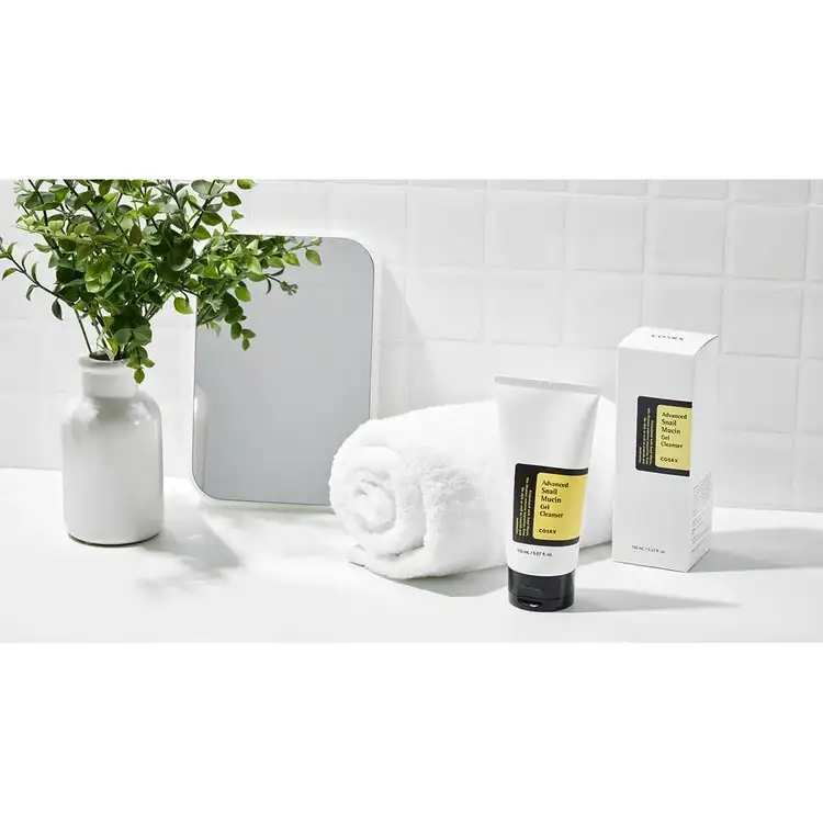 Advanced Snail Mucin - Limpiador en gel, limpieza profunda