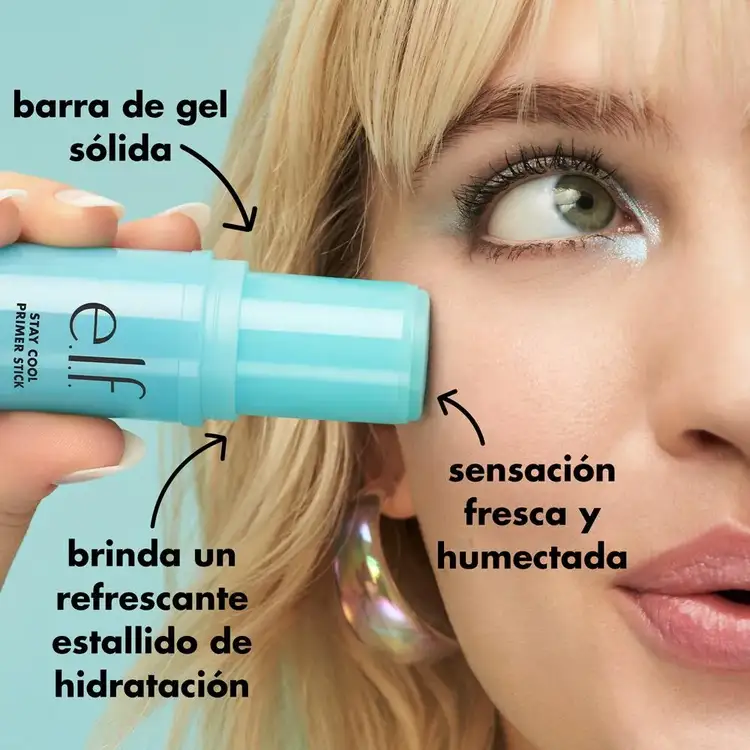 e.l.f. Stay Cool Primer Stick Primer en barra de gel refrescante
