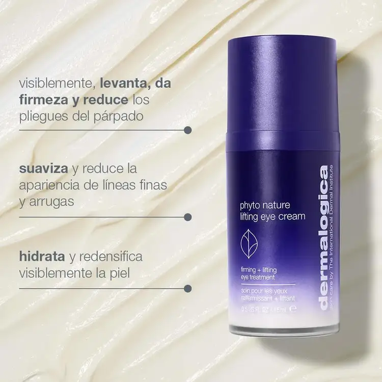 Phyto Nature Eye Firming Cream Crema para ojos redensifica, tersa e hidrata la piel.