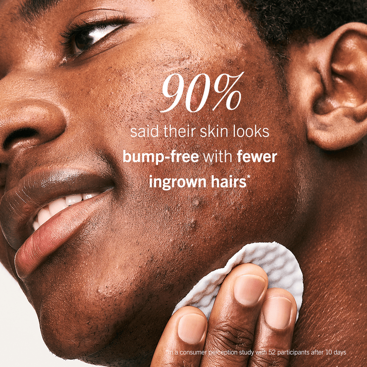 Ingrown Hair Pads with BHA & AHA - Toallitas para vellos encarnados, exfolia la piel