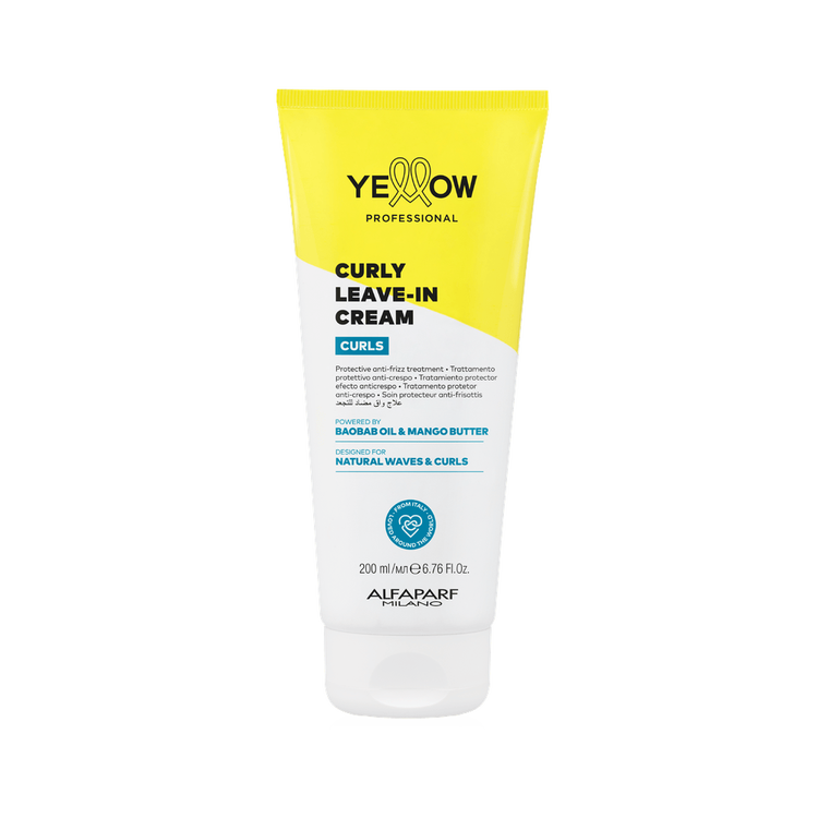 Yellow Hair Care Mascarilla leave in definición y control para rizos