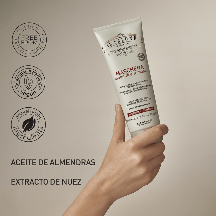 Mascarilla, para cabello para cabello seco y apagado