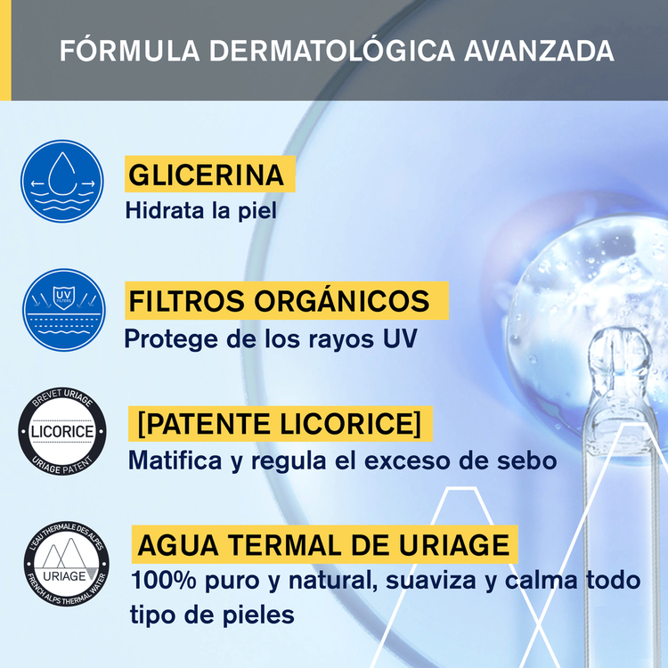 Bariesun Protector solar fluido matificante