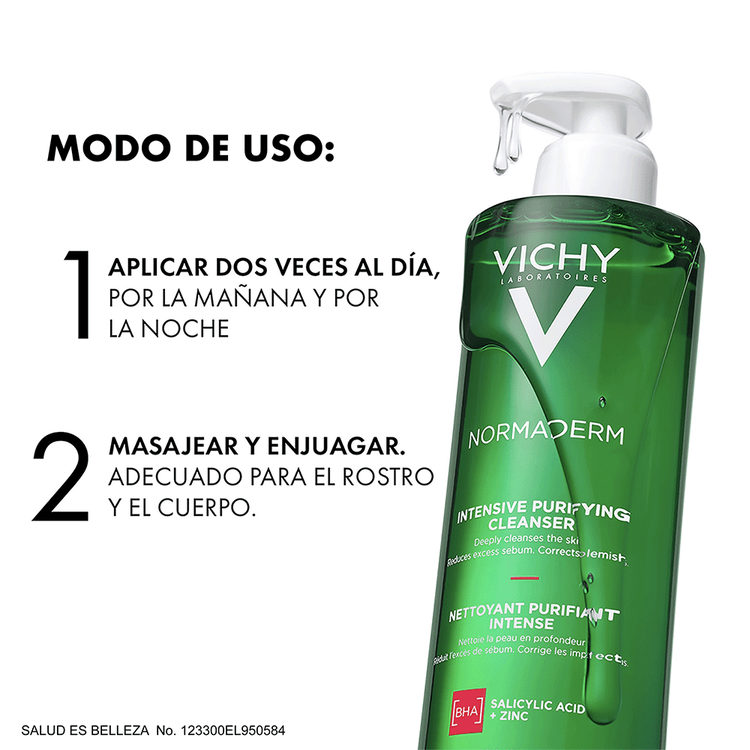 Normaderm Intensive Purifying - Gel limpiador, para pieles grasas y con tendencia a acné