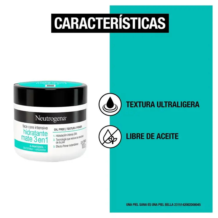Face Care Intensive Crema matificante hidratación inteligente