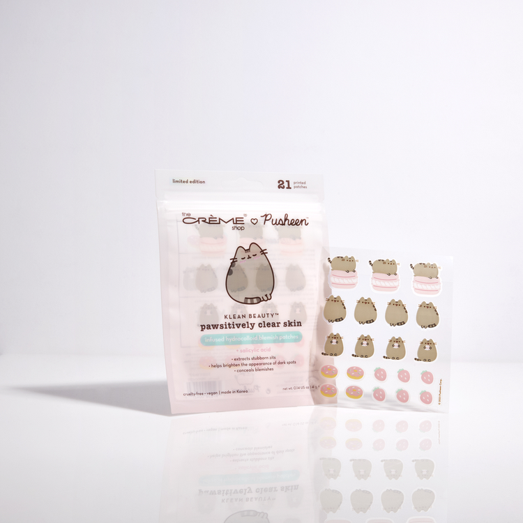 Pusheen Purr-Fect Strawberry Hydrocolloid Parches purifica la piel