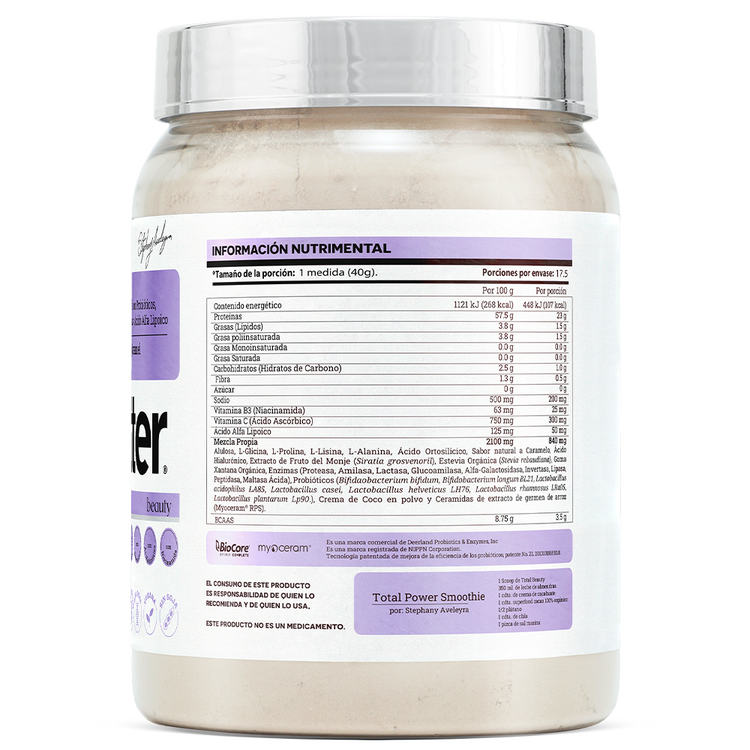 Total Sacha Inchi - Proteína en polvo, sabor salty caramel