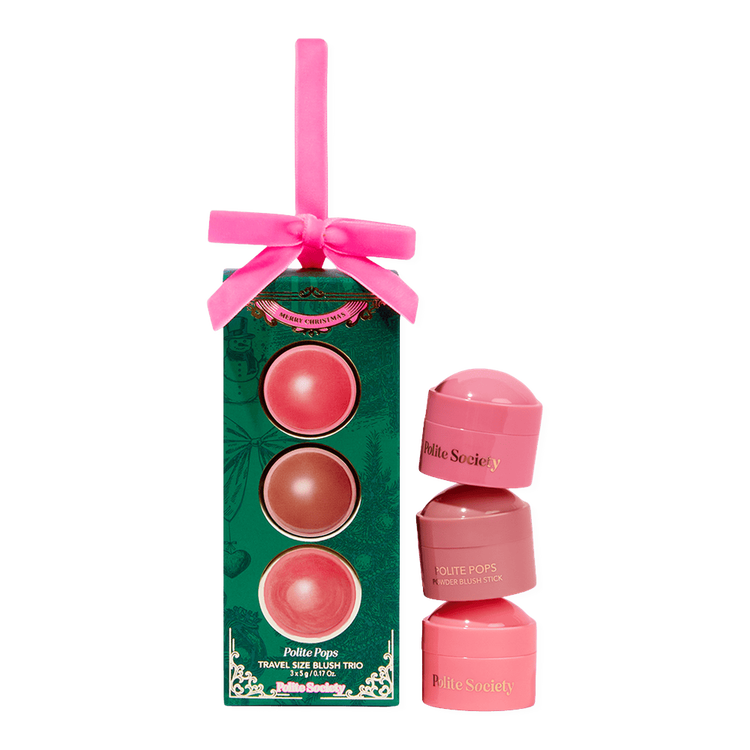 Polite Pops - Set de tres mini polite pops powder blush sticks