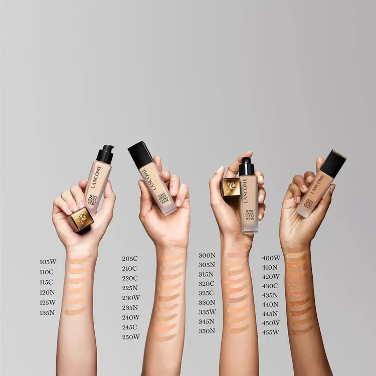 Teint Idôle Ultra Wear - Base de maquillaje, cobertura total con acabado mate natural