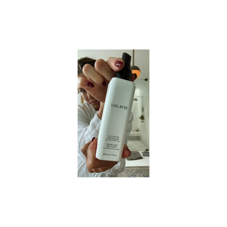 Glossing Detangler Spray protege contra el calor